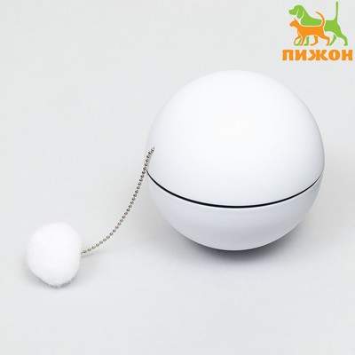 Интерактивная игрушка-шари с меховым шариком и зарядкой USB