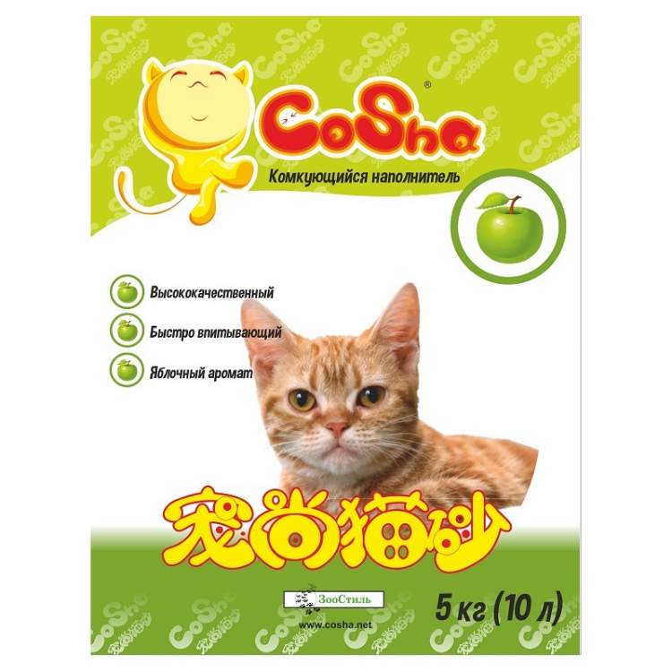 CoSha наполнитель для кошек комкующийся CoSha наполнитель для кошек комкующийся