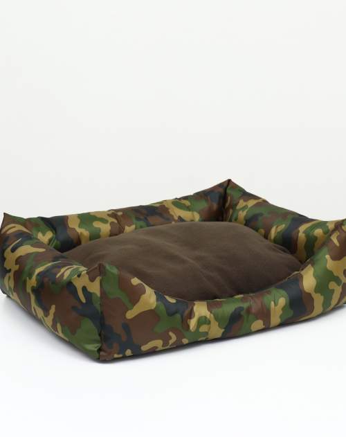 Лежанка со съемной подушкой "Камуфляж", 45 х 35 х 13 см