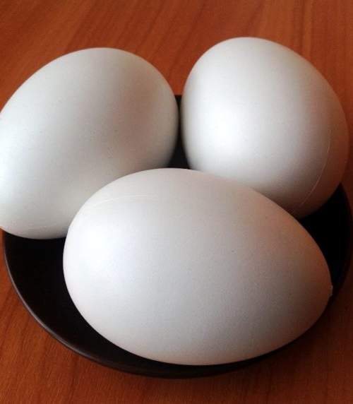 Яйцо-муляж гусиное